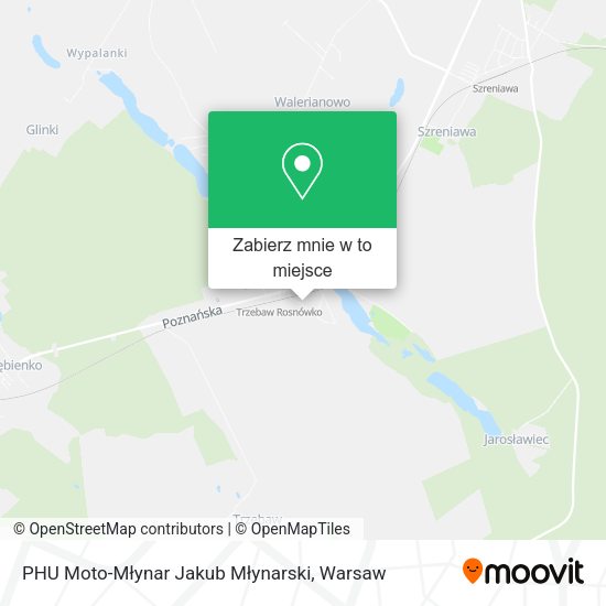 Mapa PHU Moto-Młynar Jakub Młynarski