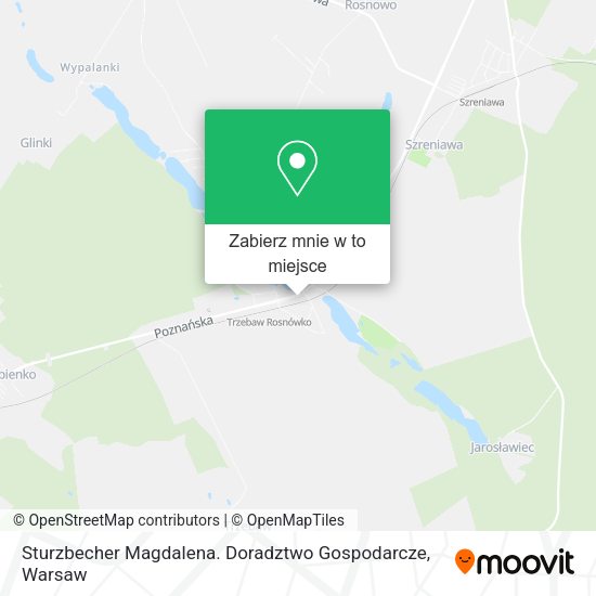 Mapa Sturzbecher Magdalena. Doradztwo Gospodarcze