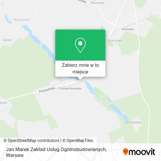 Mapa Jan Marek Zakład Usług Ogólnobudowlanych
