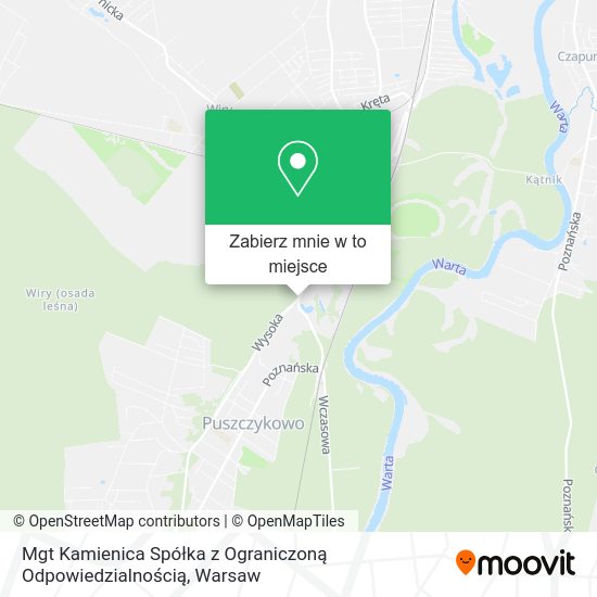 Mapa Mgt Kamienica Spółka z Ograniczoną Odpowiedzialnością