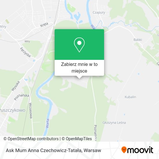 Mapa Ask Mum Anna Czechowicz-Tatała