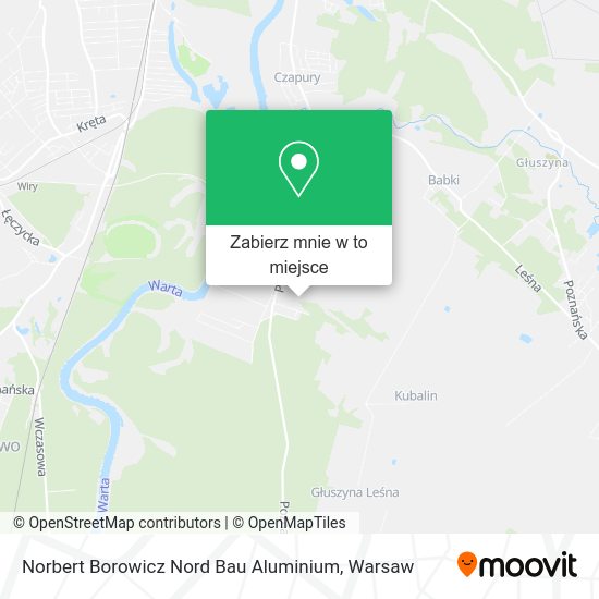 Mapa Norbert Borowicz Nord Bau Aluminium