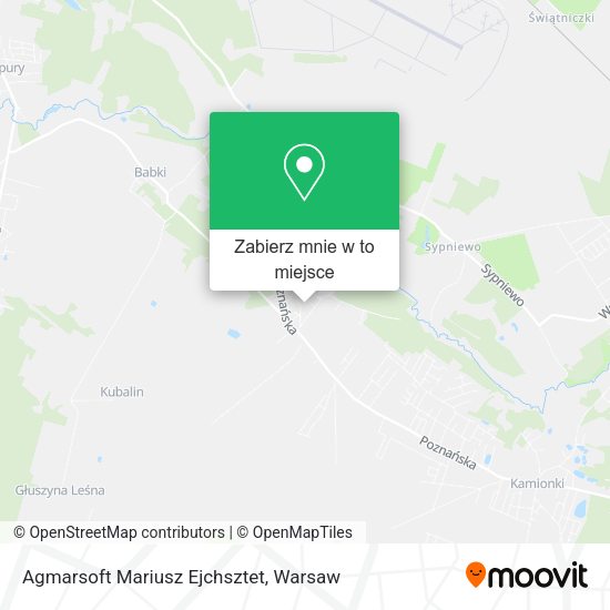 Mapa Agmarsoft Mariusz Ejchsztet