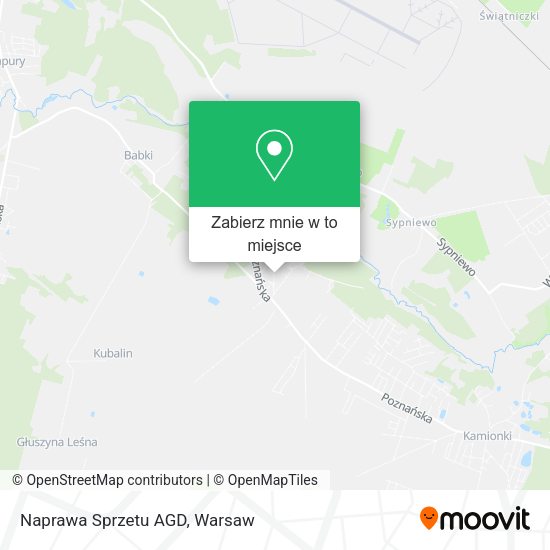 Mapa Naprawa Sprzetu AGD