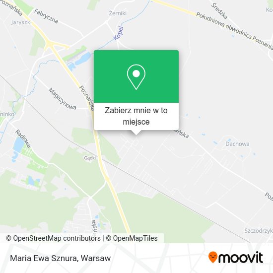 Mapa Maria Ewa Sznura