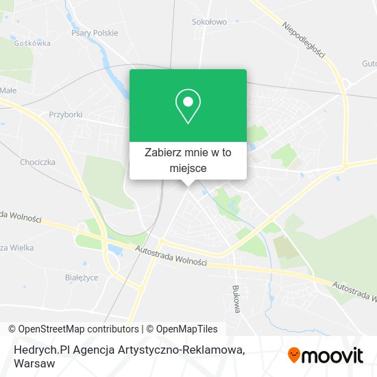 Mapa Hedrych.Pl Agencja Artystyczno-Reklamowa