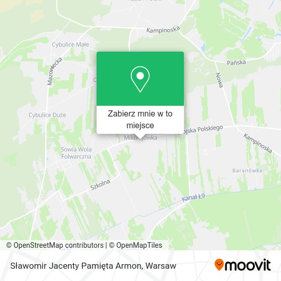 Mapa Sławomir Jacenty Pamięta Armon