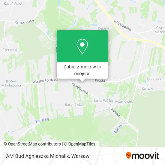 Mapa AM-Bud Agnieszka Michalik