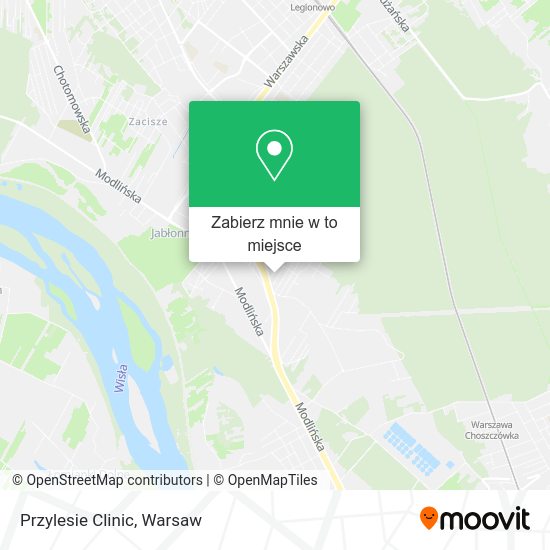 Mapa Przylesie Clinic