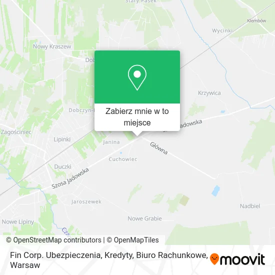 Mapa Fin Corp. Ubezpieczenia, Kredyty, Biuro Rachunkowe