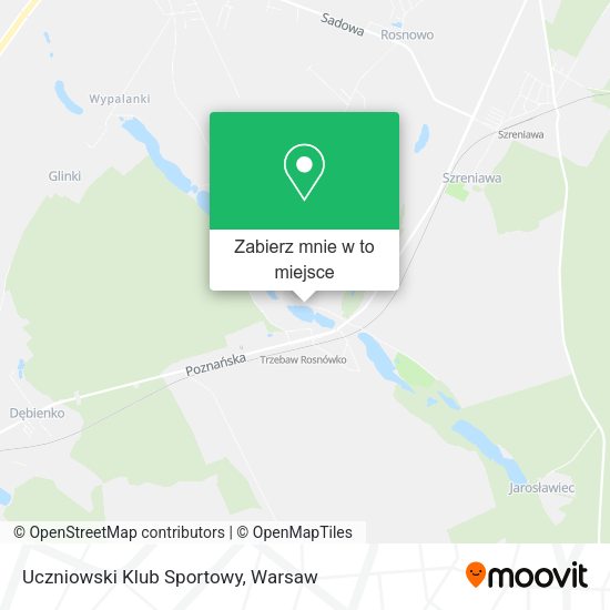 Mapa Uczniowski Klub Sportowy