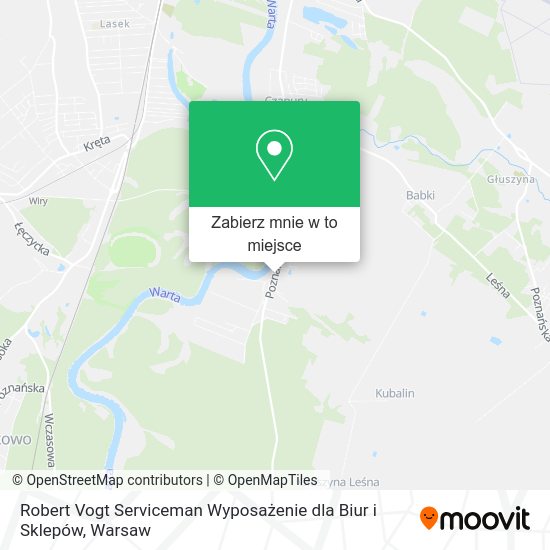 Mapa Robert Vogt Serviceman Wyposażenie dla Biur i Sklepów