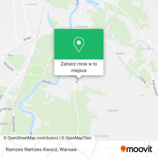 Mapa Ramzes Ramzes Kwocz