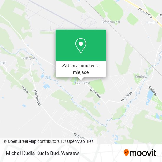 Mapa Michał Kudła Kudła Bud