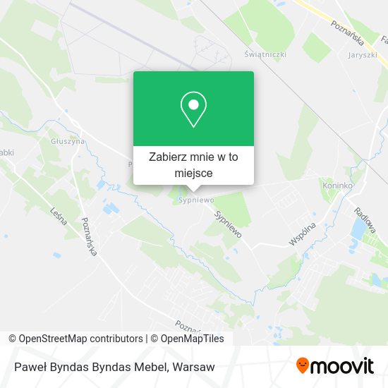 Mapa Paweł Byndas Byndas Mebel