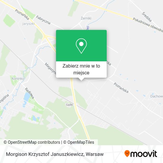 Mapa Morgison Krzysztof Januszkiewicz