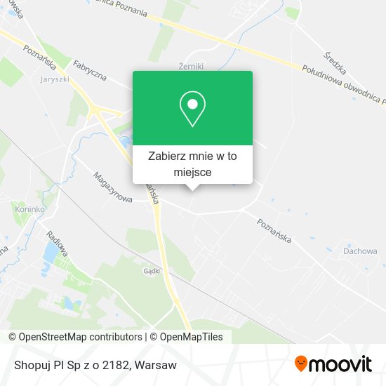 Mapa Shopuj Pl Sp z o 2182