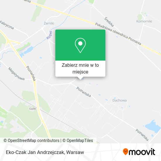 Mapa Eko-Czak Jan Andrzejczak