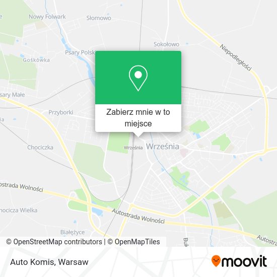 Mapa Auto Komis