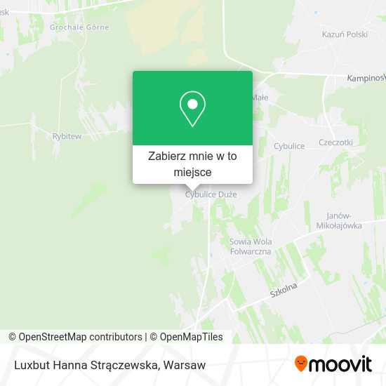 Mapa Luxbut Hanna Strączewska