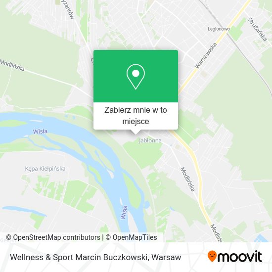 Mapa Wellness & Sport Marcin Buczkowski