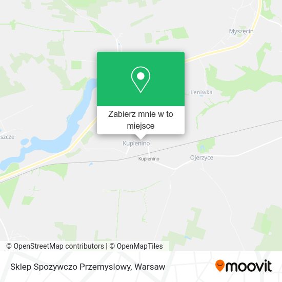 Mapa Sklep Spozywczo Przemyslowy