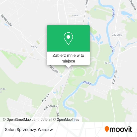 Mapa Salon Sprzedazy