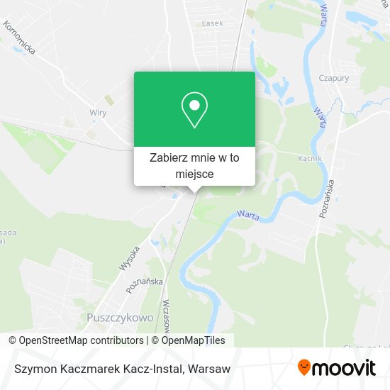 Mapa Szymon Kaczmarek Kacz-Instal