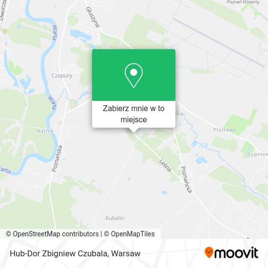 Mapa Hub-Dor Zbigniew Czubala