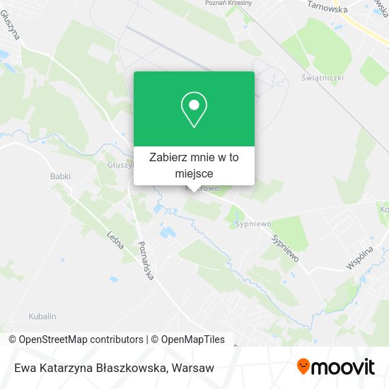 Mapa Ewa Katarzyna Błaszkowska