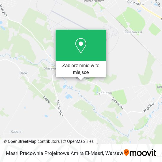 Mapa Masri Pracownia Projektowa Amira El-Masri