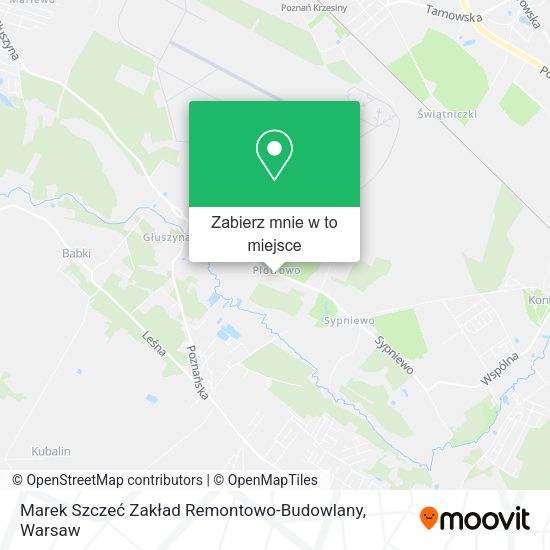 Mapa Marek Szczeć Zakład Remontowo-Budowlany