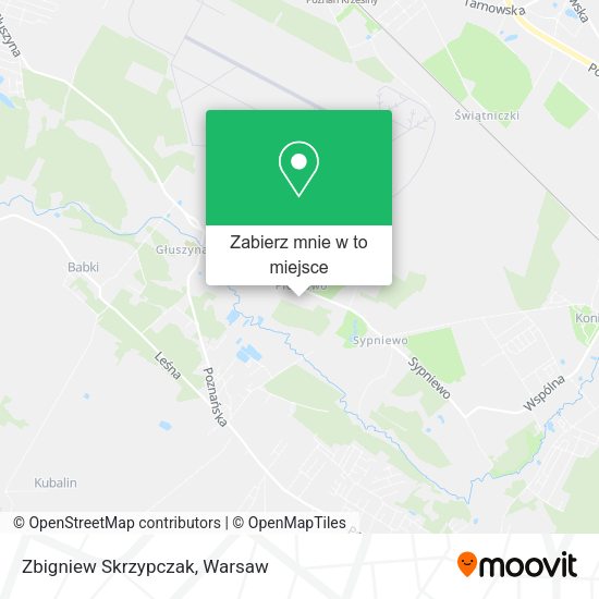 Mapa Zbigniew Skrzypczak