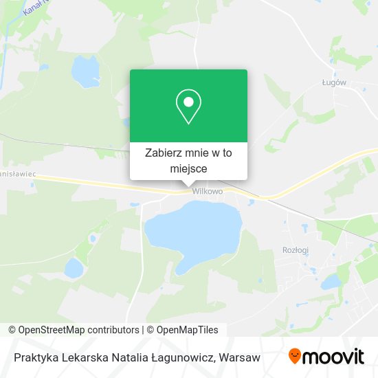 Mapa Praktyka Lekarska Natalia Łagunowicz