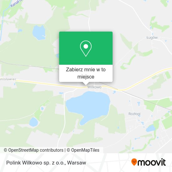 Mapa Polink Wilkowo sp. z o.o.