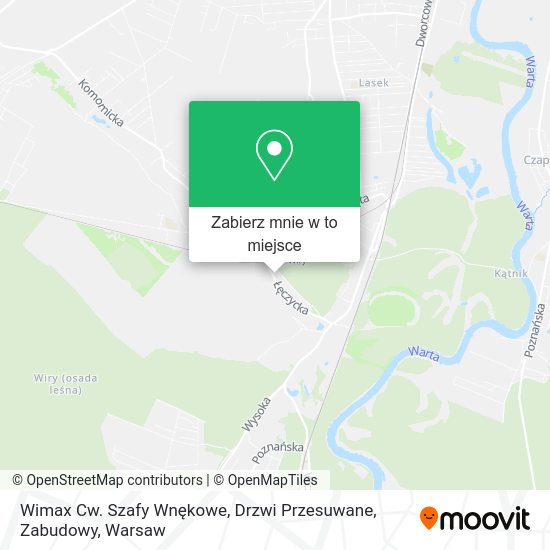 Mapa Wimax Cw. Szafy Wnękowe, Drzwi Przesuwane, Zabudowy