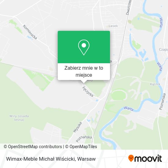 Mapa Wimax-Meble Michał Wiścicki