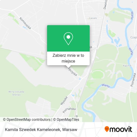 Mapa Kamila Szwedek Kameleonek