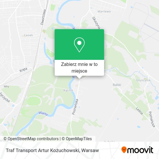 Mapa Traf Transport Artur Kożuchowski