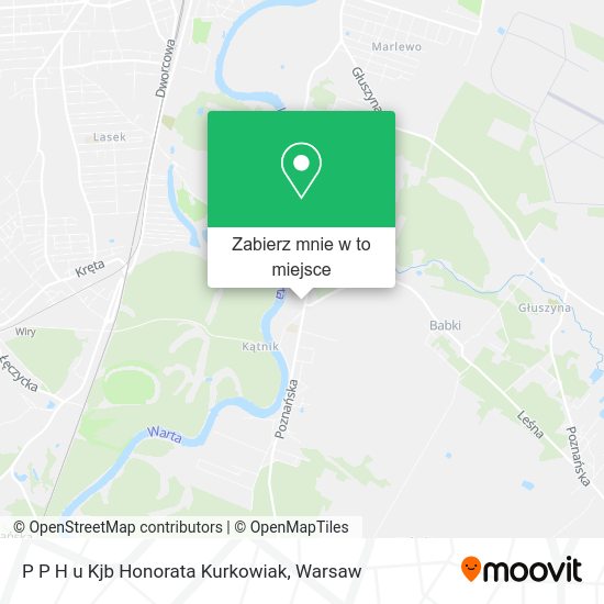 Mapa P P H u Kjb Honorata Kurkowiak