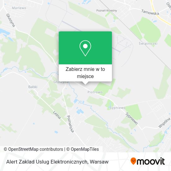 Mapa Alert Zaklad Uslug Elektronicznych