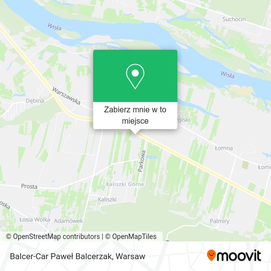 Mapa Balcer-Car Paweł Balcerzak