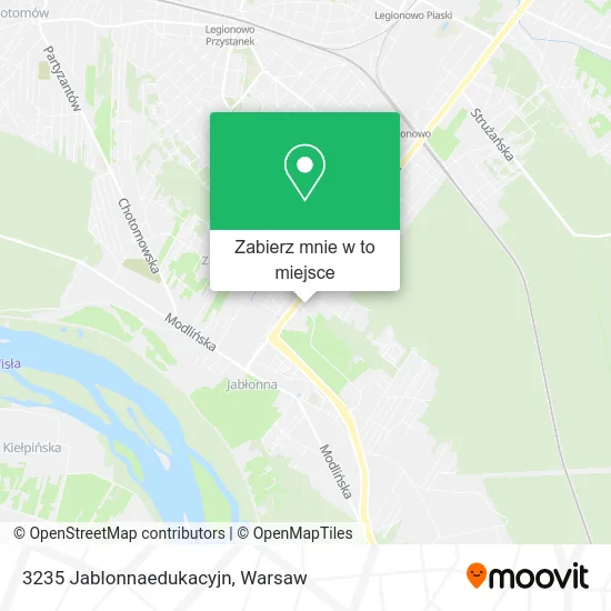 Mapa 3235 Jablonnaedukacyjn