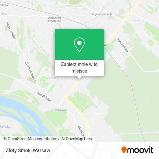 Mapa Złoty Smok