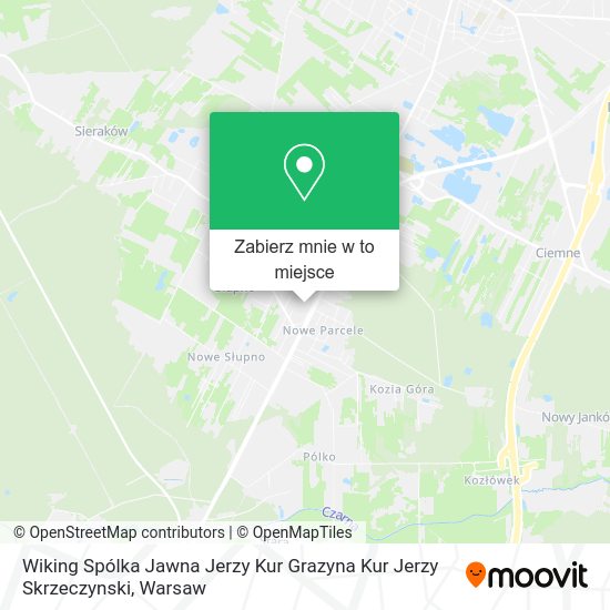 Mapa Wiking Spólka Jawna Jerzy Kur Grazyna Kur Jerzy Skrzeczynski