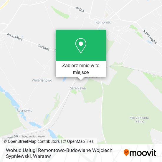 Mapa Wobud Usługi Remontowo-Budowlane Wojciech Sypniewski