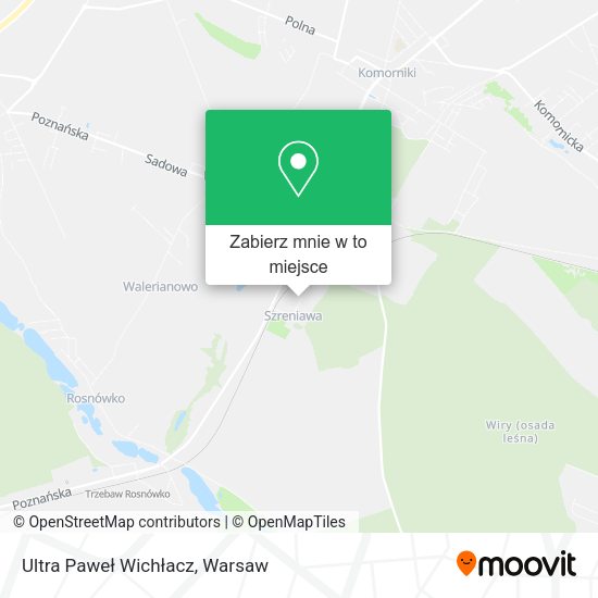 Mapa Ultra Paweł Wichłacz