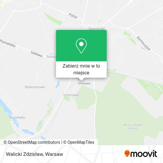 Mapa Walicki Zdzisław