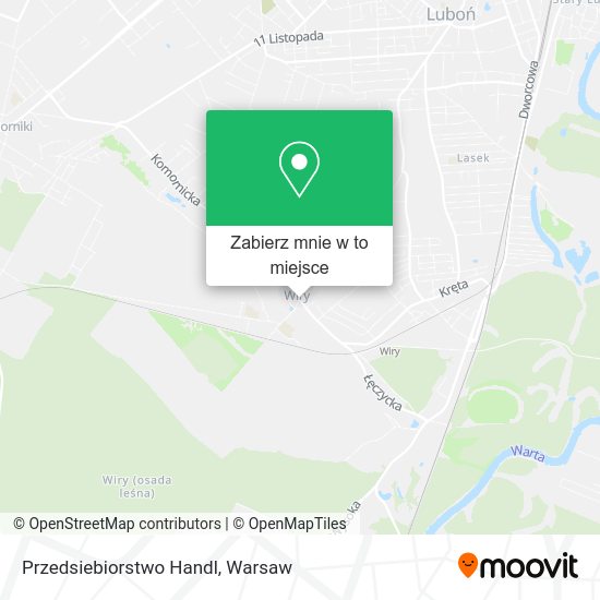 Mapa Przedsiebiorstwo Handl