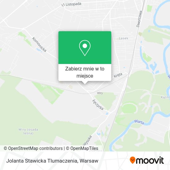 Mapa Jolanta Stawicka Tlumaczenia